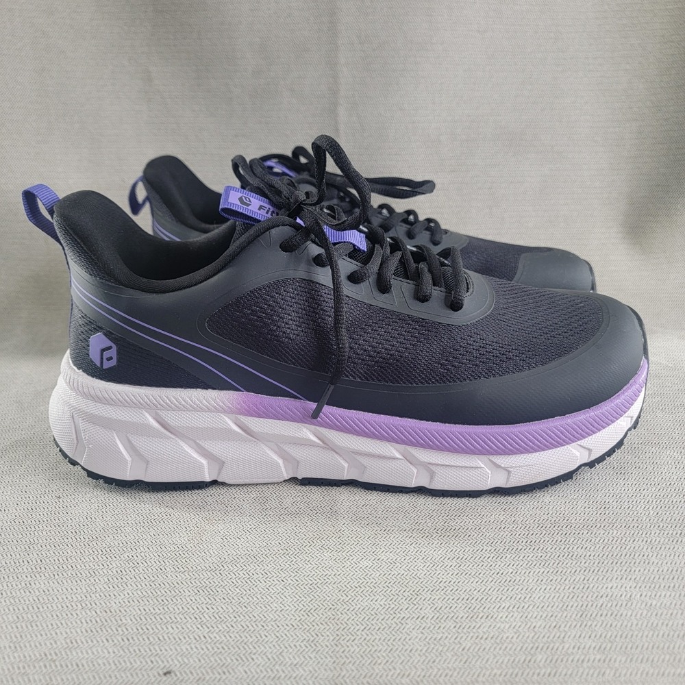 Fitville Sneakers Marca Wide Heel & Arch Support Recovery Shoes Womens 11W